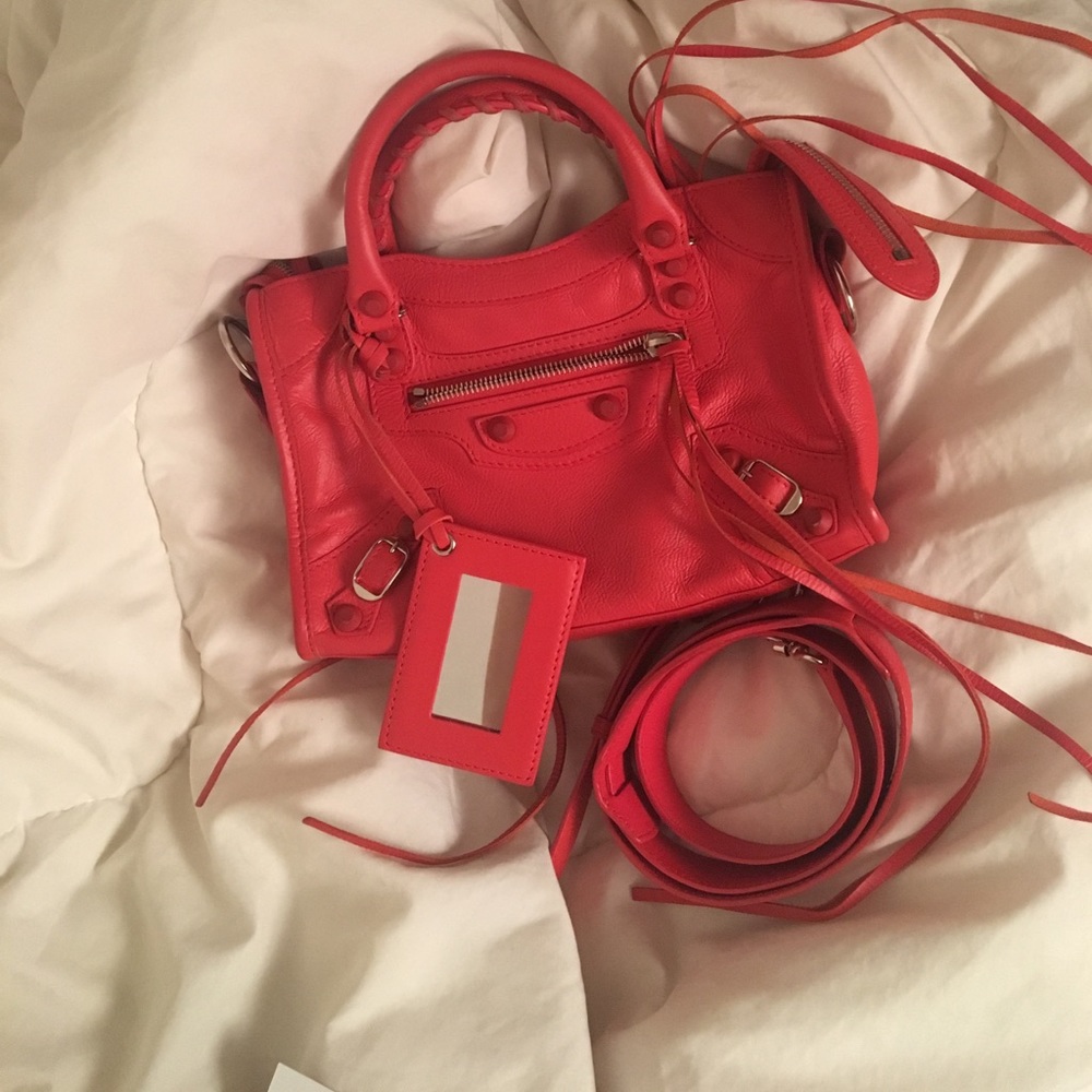 Balenciaga Mini City (red)